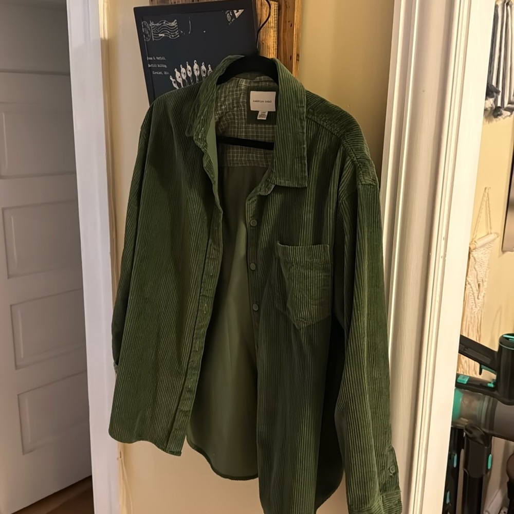 Women’s American Eagle Corduroy Button Up